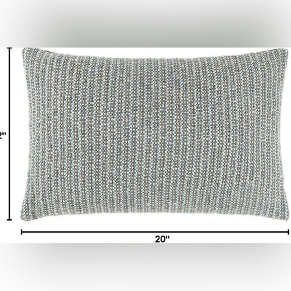 Stockbridge Lumbar Pillow, 12 x 20, Jasper, Acrylic Polyester Blend Zipper - Picture 5 of 10